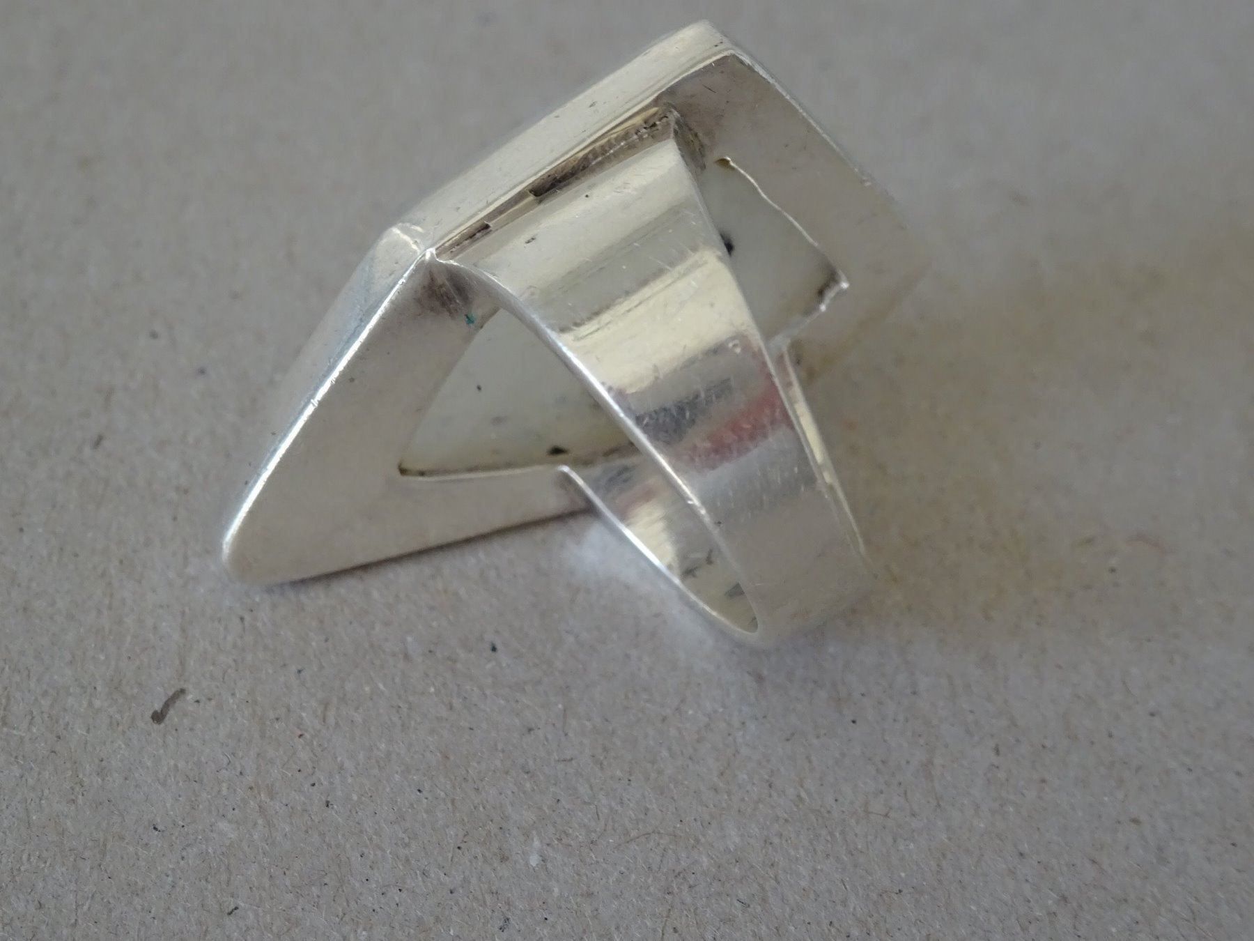Anelli: Labradorit Ring RG60 - 925 Silber – Usato da Esslingen venduto da eintagammeer 2