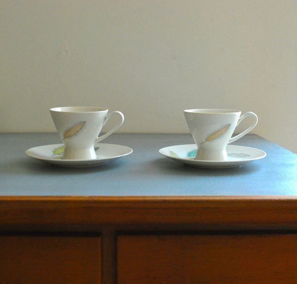 Set di piatti: Moccaservice 50er, Manufaktur Rosenthal – Usato da Winterthur venduto da Trouvailles-77 6