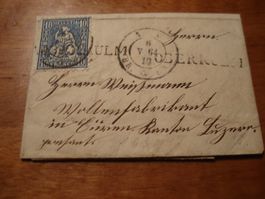 Faltbrief 1864, Stab-o Oberkulm,