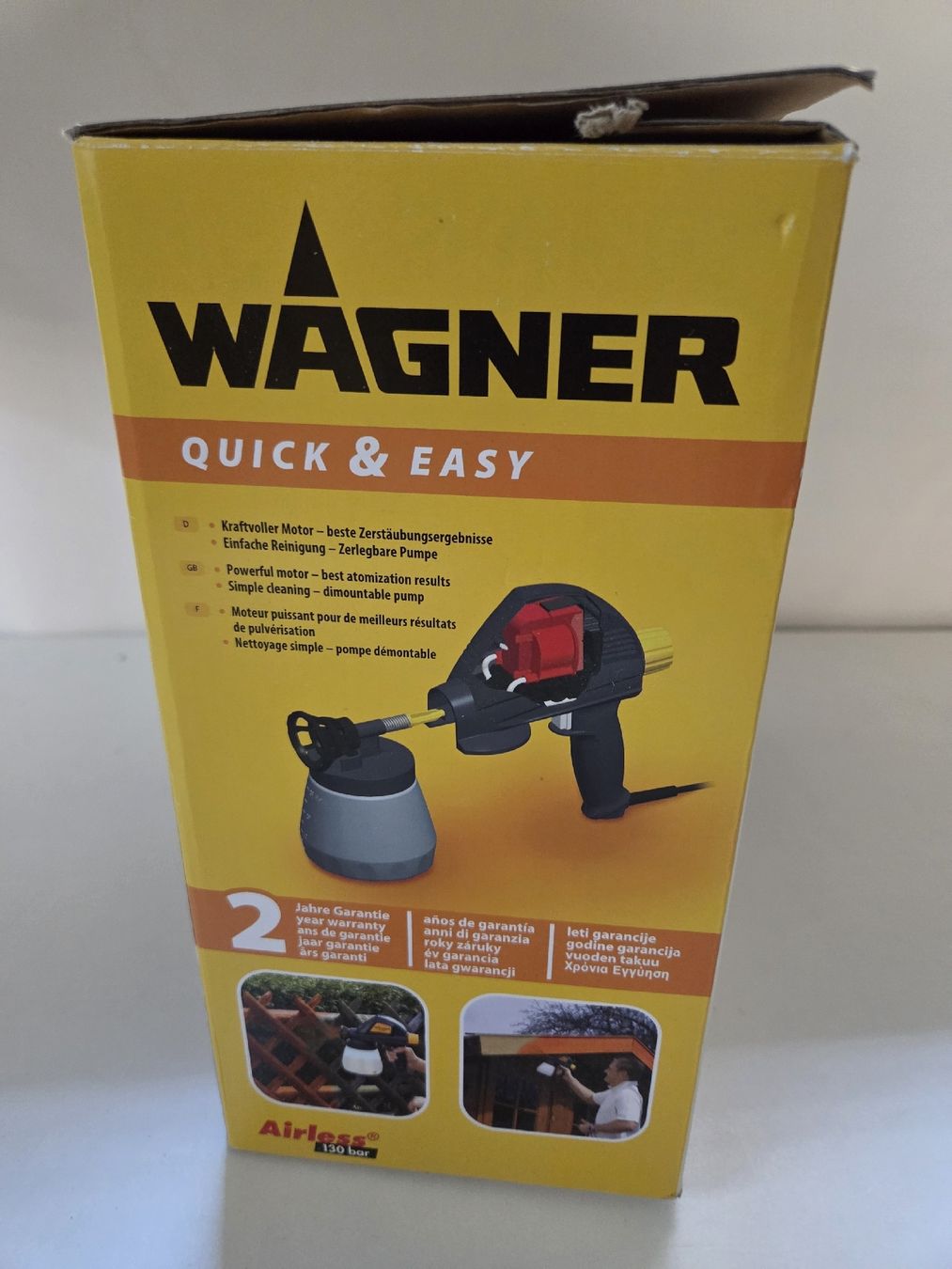 Wagner Tutti gli attrezzi: Neue Spritzpistole Wagner W140P – Nuovo (secondo la descrizione) da Hausen am Albis venduto da Cxxe 4