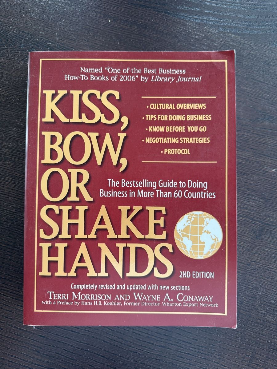 Libri: Kiss, Bow, or Shake Hands - Morrison and Conway – Usato da Rheineck venduto da isa_kl9w