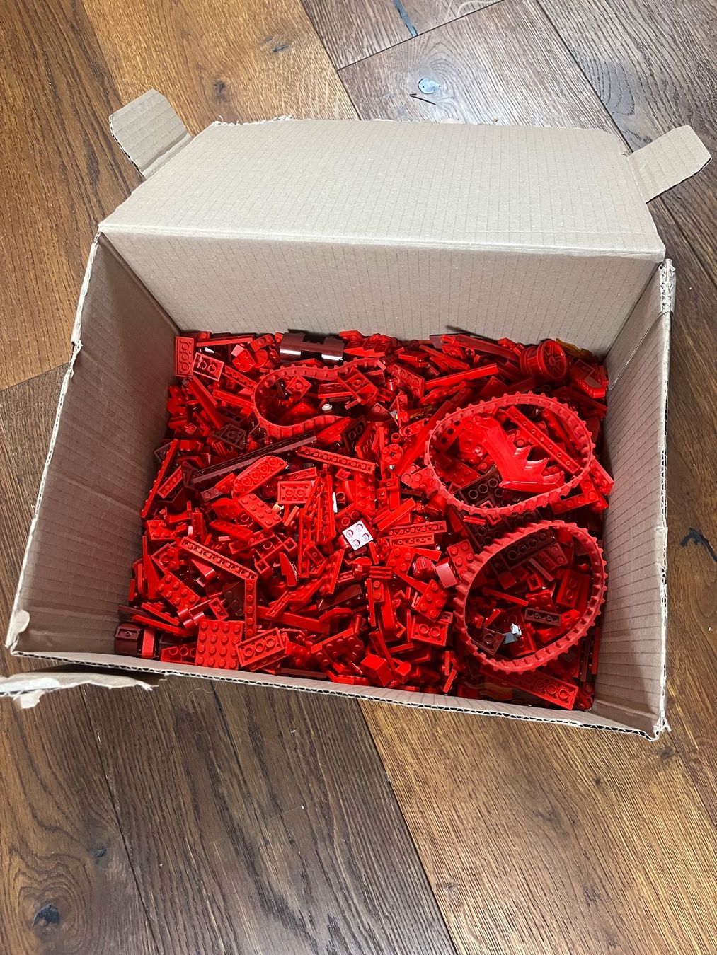 Lego Giocattoli: Lego diverse rote Teile – Usato da lindau venduto da Technick 4