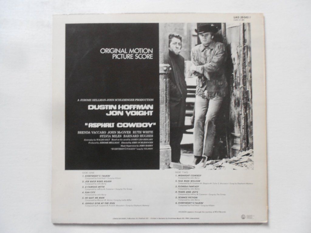 Dischi in vinile: ASPHALT COWBOY – Usato da Bex venduto da Giorgiob 1