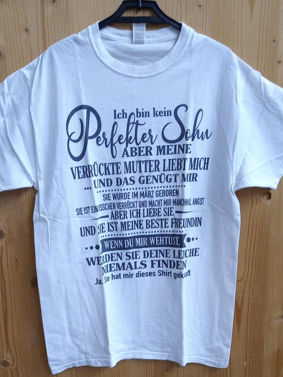 Camicie, T-shirt & Polo: T-Shirt mit Spruch – Nuovo (secondo la descrizione) da Wängi venduto da Ladys_First 1
