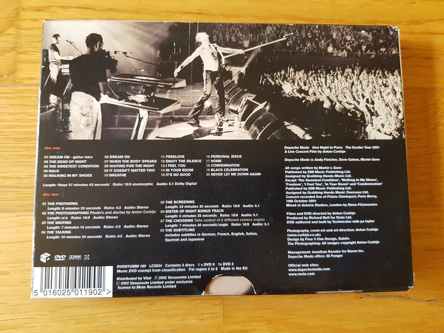 CD: Depeche Mode - One Night in Paris DVD – Nuovo (secondo la descrizione) da Martigny venduto da yan_7tnz 2