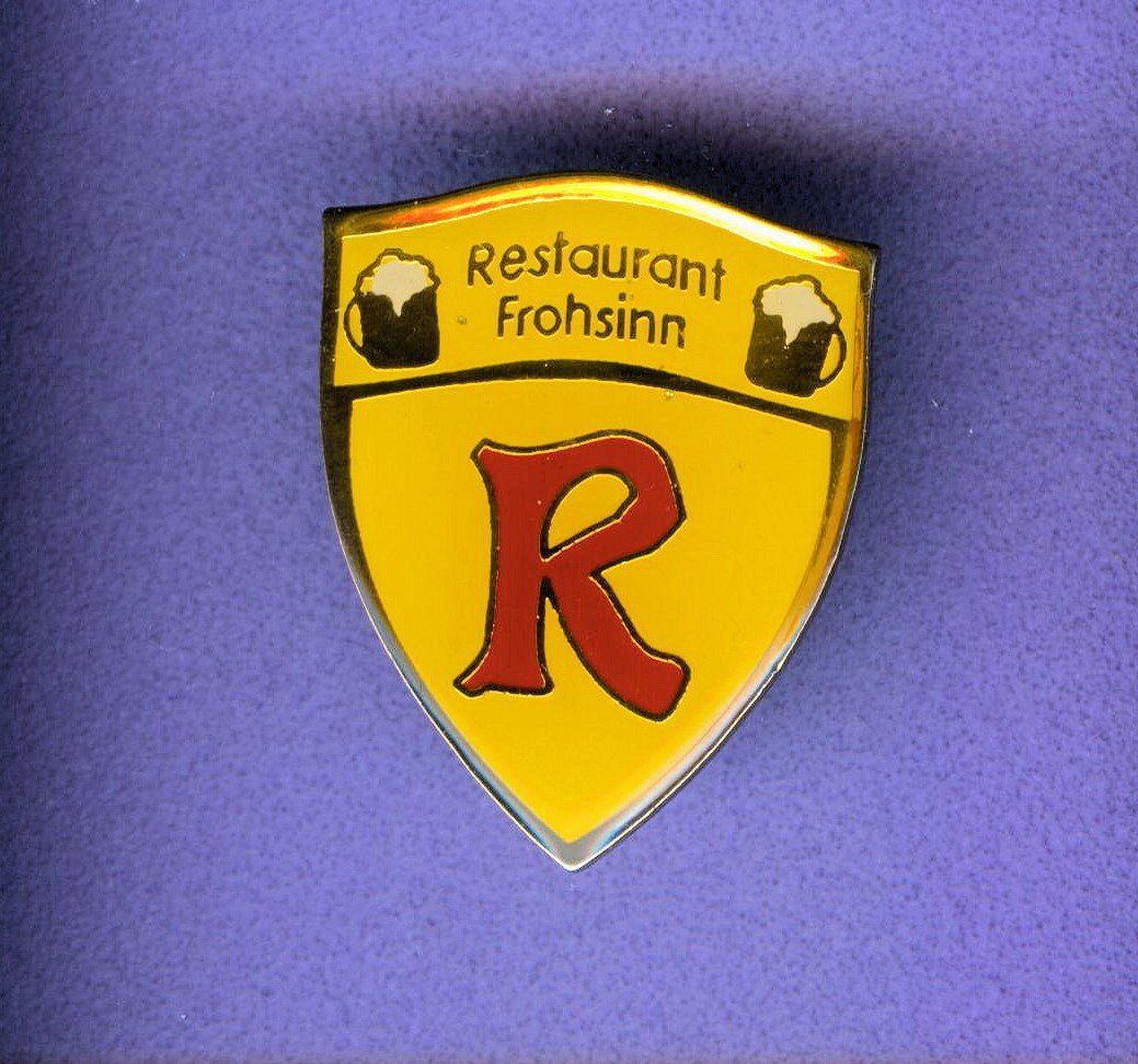 Placchette & Badge: Rest.  FROHSINN – Usato da Winterthur venduto da Sammleroase