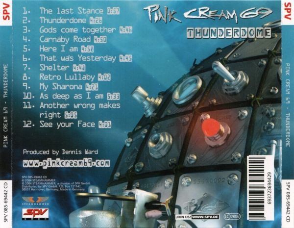 CDs: Pink Cream 69 – Thunderdome - Vergriffen! – D'occasion à Brittnau par Zibu 1