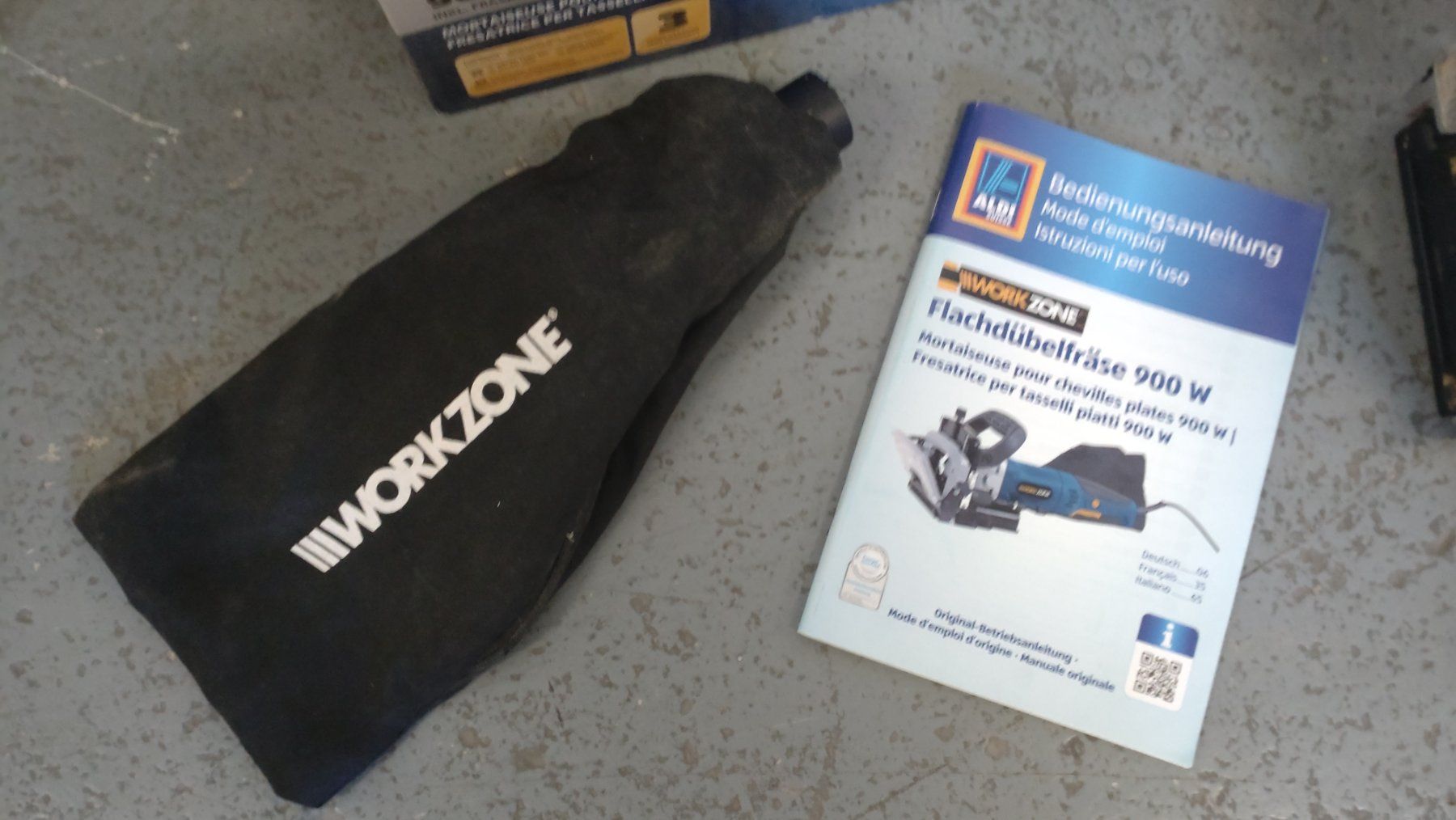 Tous les outils: Flachdübelfräse 900 W Workzone – D'occasion à Zürich par blaumeisli62 2