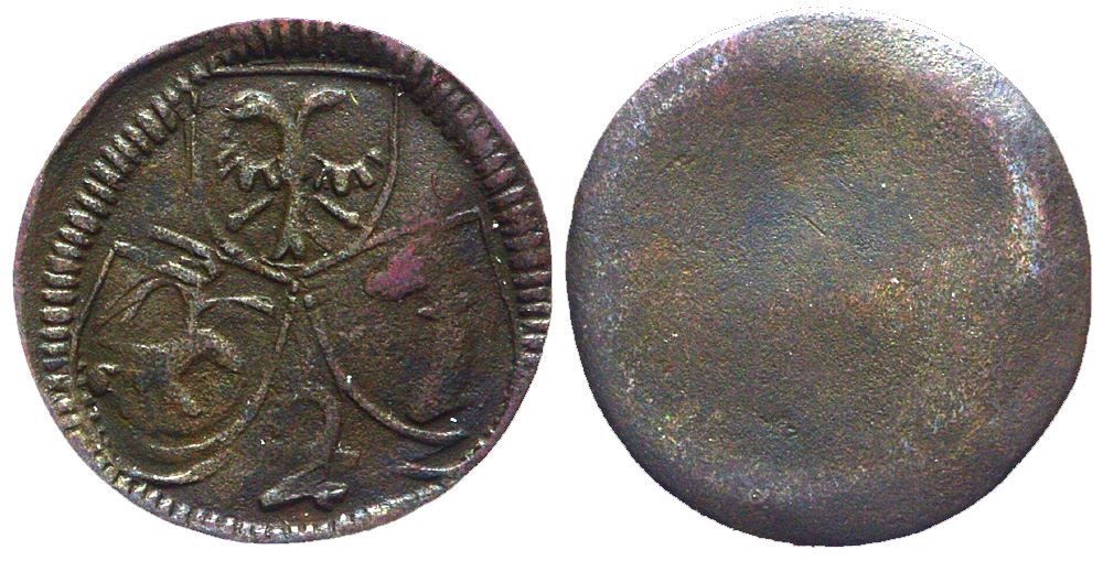Alle Münzen: Graubünden 2 Pfennig (1728-54) – Gebraucht aus Chiasso von Novamarketing