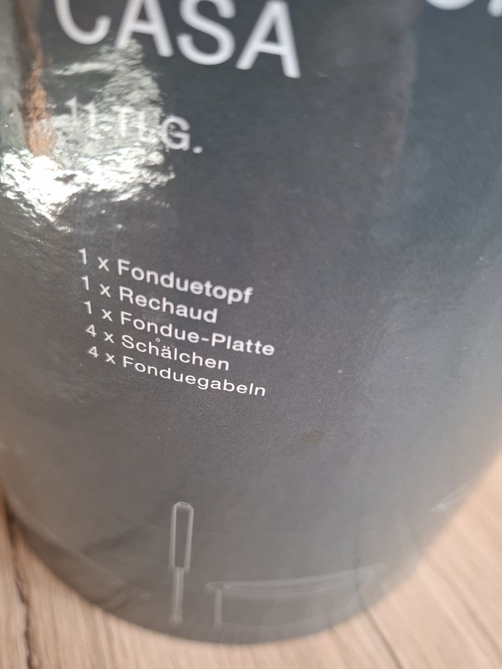 Geschirrsets: Schokofondue set- casa – Neu und originalverpackt aus Zollbrück von Fiat_Jaenu 1