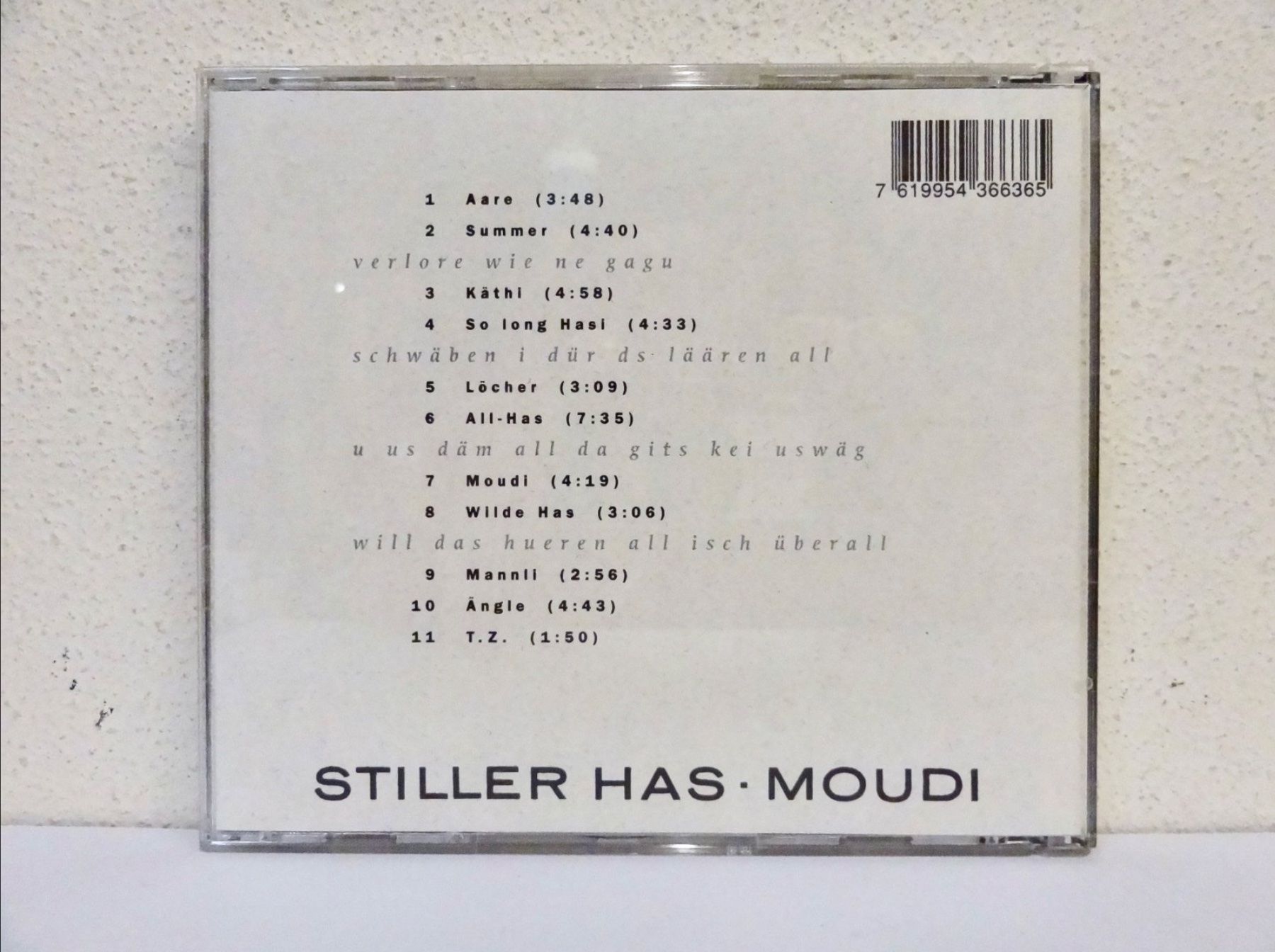 CDs: CD STILLER HAS / MOUDI – Neuf (Voir description) à Kerzers par djstarsky73 1