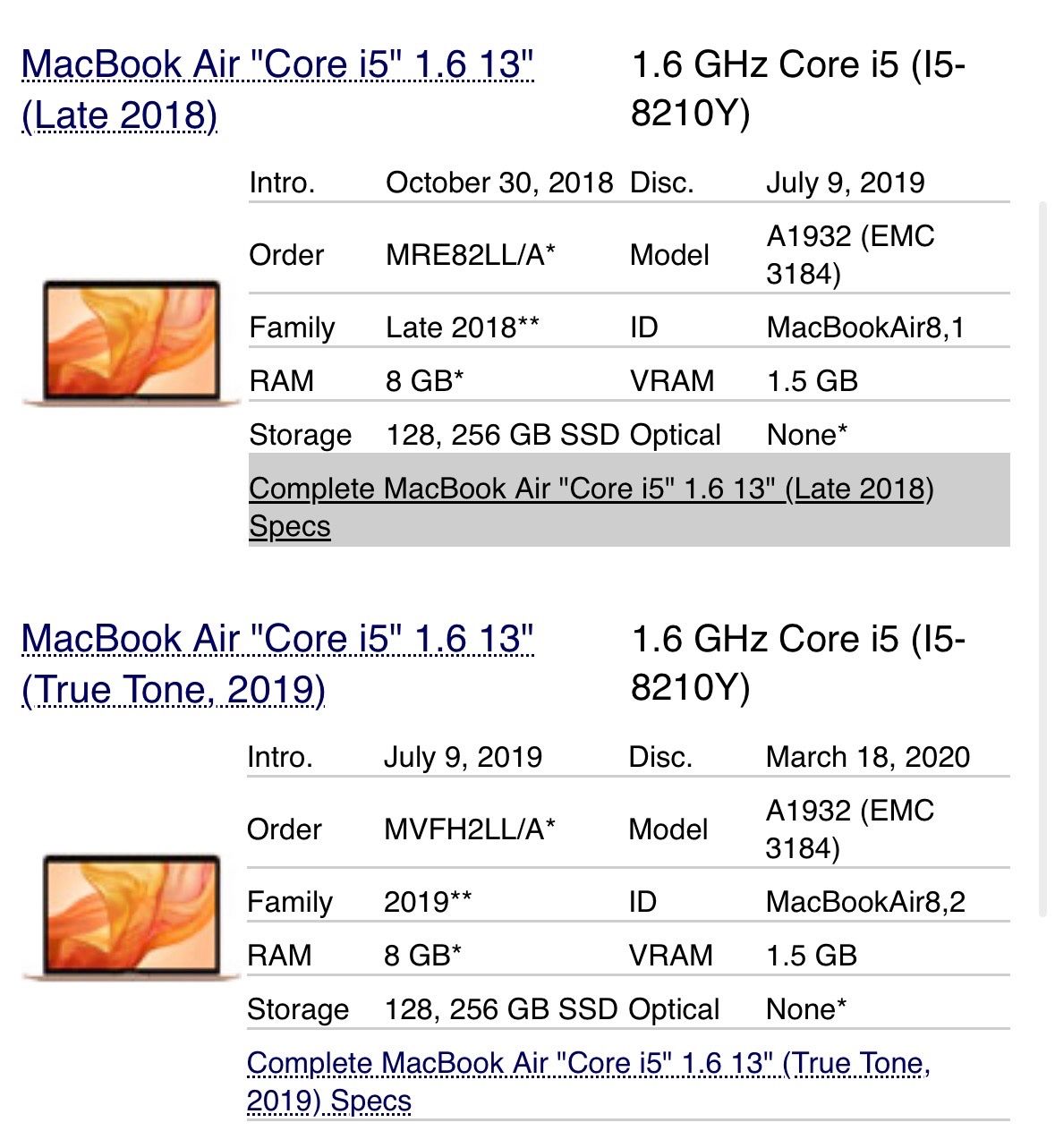 Apple Portables: MacBook air 13  (2018-2019 – Défectueux à Adliswil par Busys 1