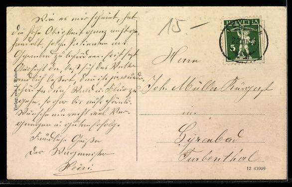 Cartes postales: Arenenberg, Landwirtschaftliche Wintersc – D'occasion à Berlin par bartko-reher 1