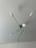 Deckenlampe 5 flammig modern Chrom guter Zustand