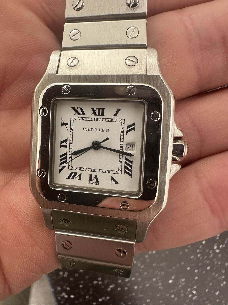 Cartier Orologi: Cartier Santos Carrée ref.2960 – Usato da Forch venduto da Joedassin_79 6