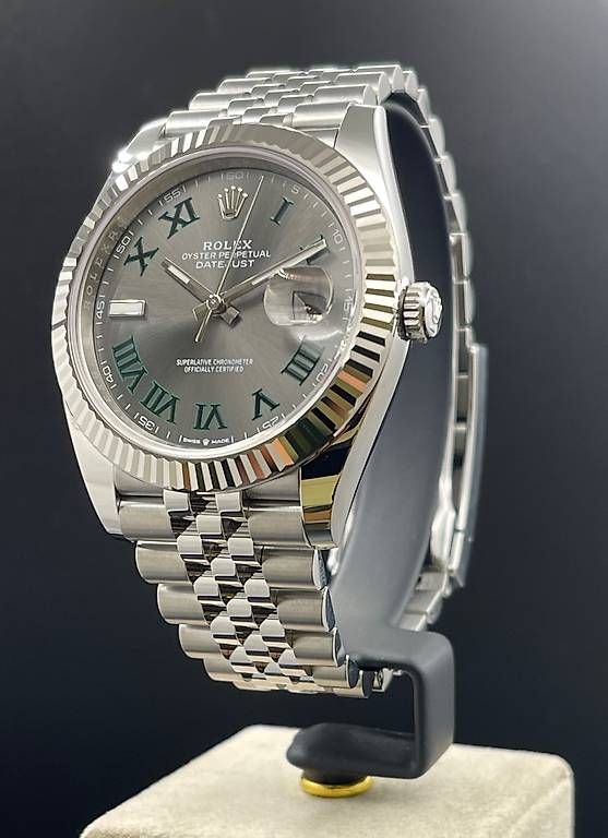 Rolex Orologi: Rolex Datejust 41 Ref. 126334 Wimbledon NEW 2026 – Nuovo e nell'imballaggio originale da Lugano venduto da luganotopwatches 2