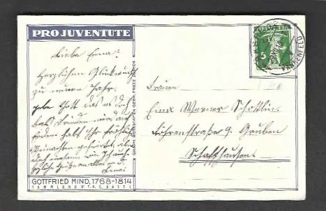 Cartoline: 1 Karte Pro Juventute – Nuovo (secondo la descrizione) da Koblenz venduto da Markenhimmel