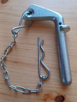 Steckbolzen +Kette Ø 15mm L. 70mm, Vorsteck-Sicherungsbolzen