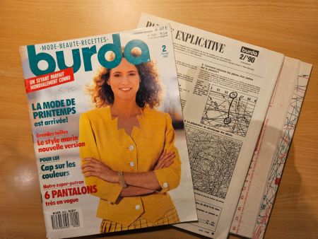 Burda mode printemps_pantalons_style marin 02/1990