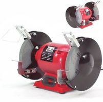 56080 - Doppelschleifer 200mm inkl. Scheiben 230V Schleifer