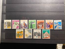 Schweiz 1973 - 1975 / Znr: 523 - 533 / Postfrisch **