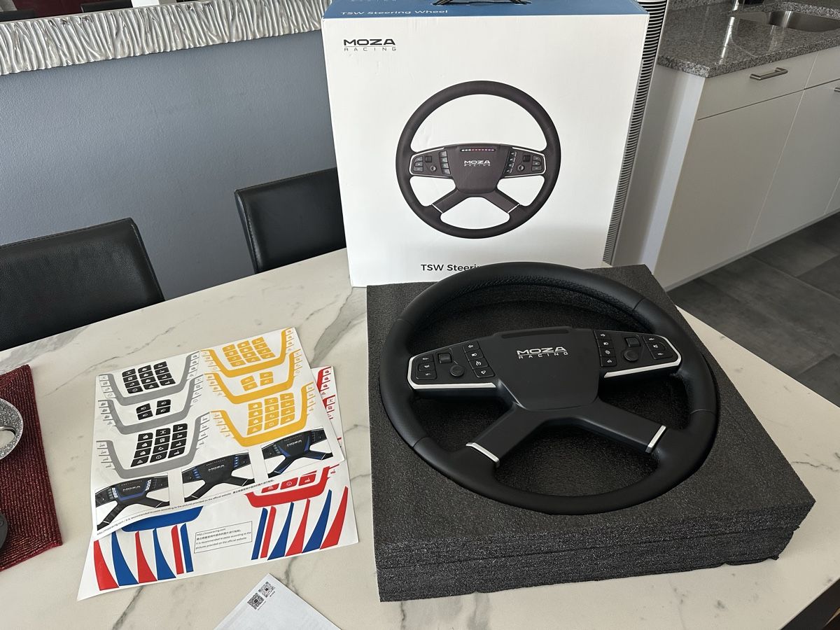 Moza Racing Controller: Moza TSW Steering Wheel – Gebraucht aus Zug von cvTrex