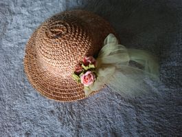 Wunderschöner, sehr alter, Vintage Puppenhut