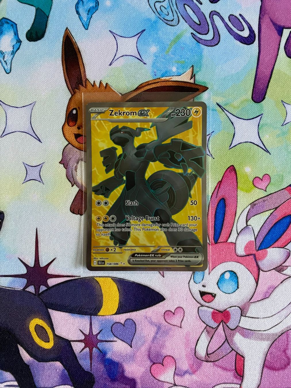 Pokémon Sammelbilder & Trading cards: Pokemon Zekrom ex 158/086 BLK – Gebraucht aus Grindelwald von TSG-G-Town