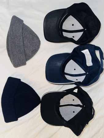 Cappelli uomo 3 berretti 2 cappellini lotto nuovo ! 