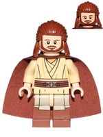 LEGO Star Wars Qui-Gon Jinn (Printed Legs) (sw0593)‪