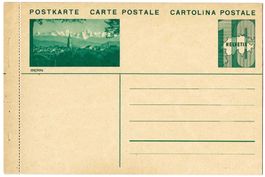 1934 Bildpostkarte Nr. 133y-009B mit Bild BERN *