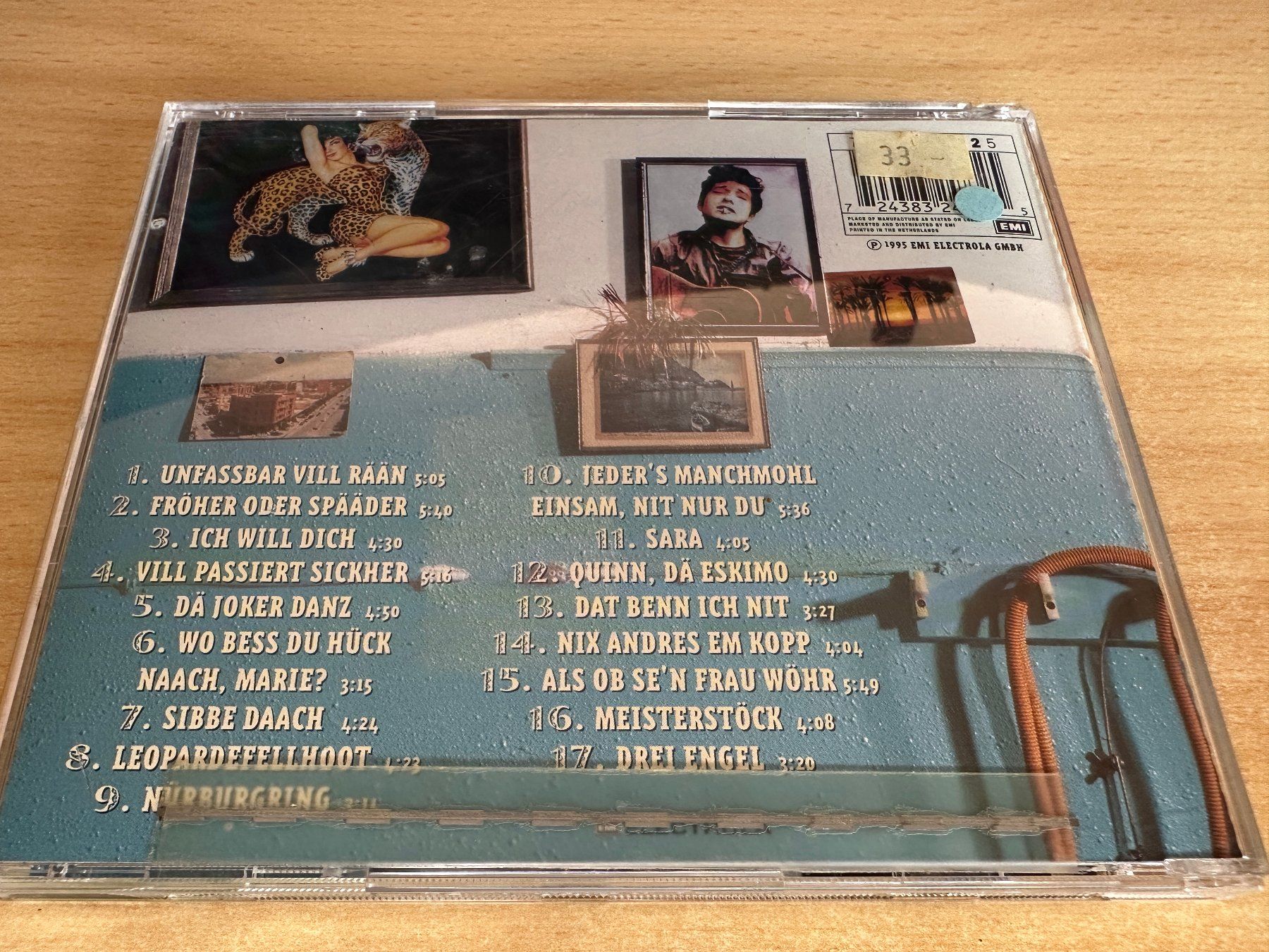 CD: U9 Niedecken – Leopardefell – Usato da Rikon im Tösstal venduto da Alpenmutz 1