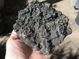 Bournonit mit Pyrit und Zinkblende ca. 834 gr.