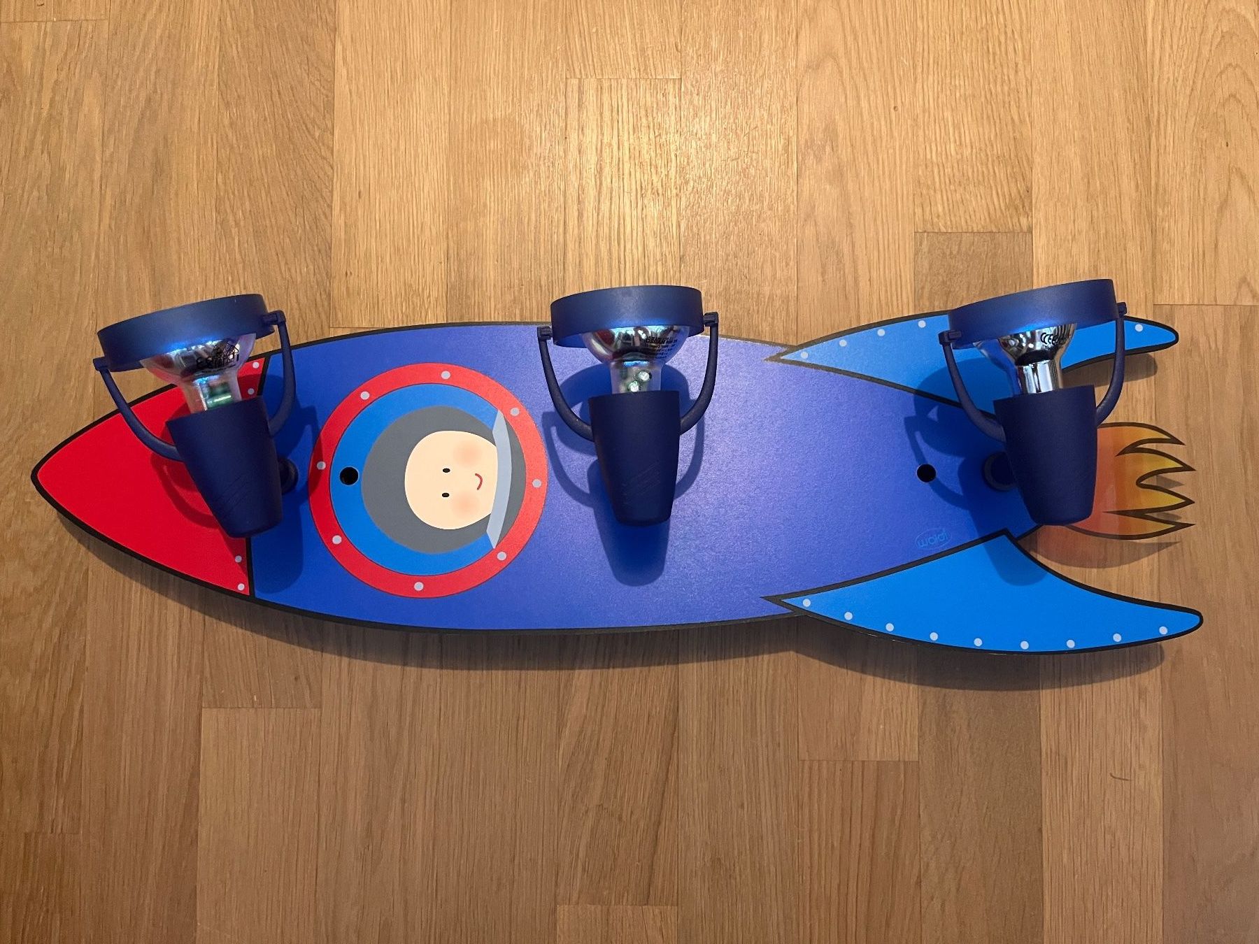 Lampen: Kinder-Deckenlampe von Waldi, Rakete – Gebraucht aus Langendorf von Wubri