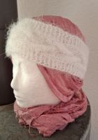 Stirnband "Eisprinzessin" handgestrickt   NEU