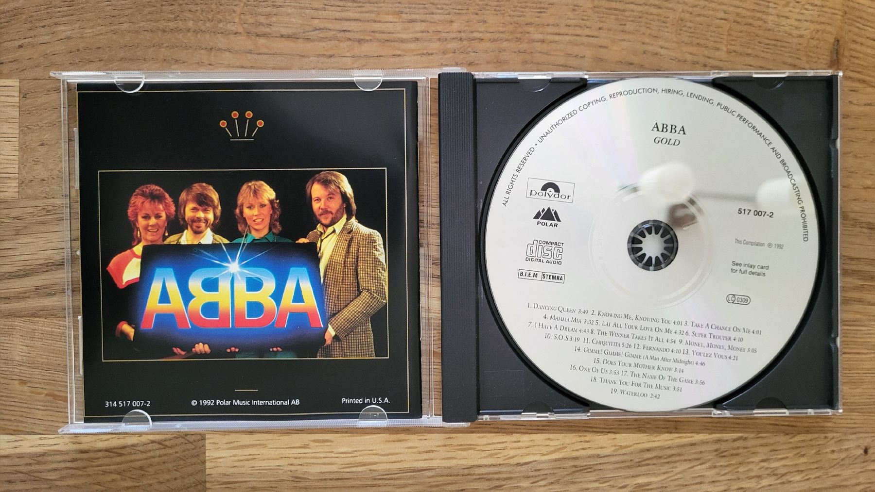 CDs: Abba - Gold Greatest Hits – D'occasion à Gossau SG par tano09 2