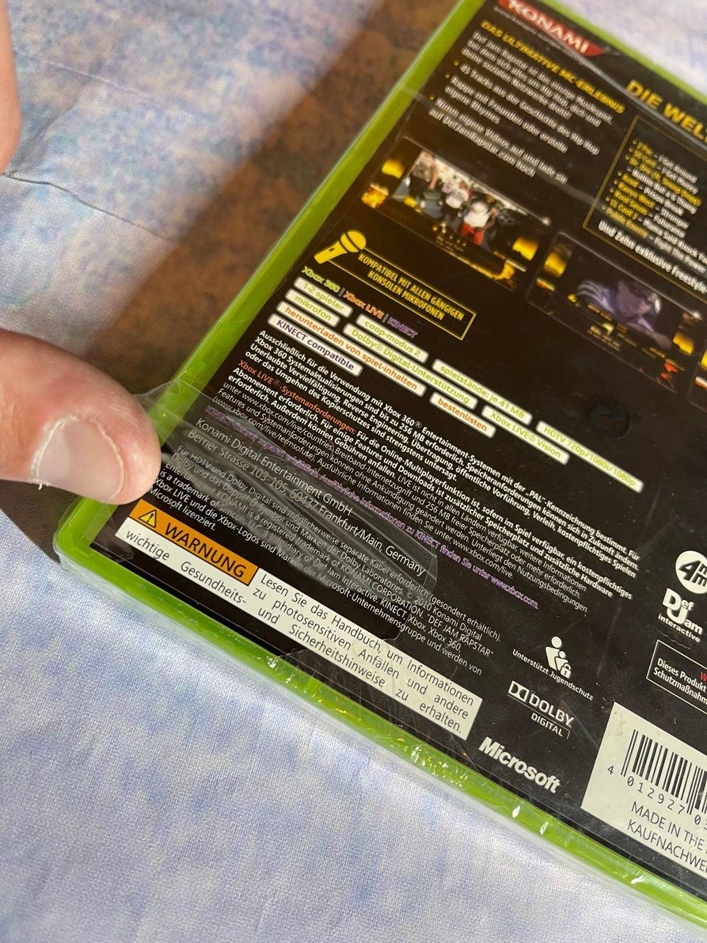 Giochi: Def Jam Rapstar Xbox 360 - Neu & OVP – Nuovo (secondo la descrizione) da Märstetten venduto da AlienNova 2