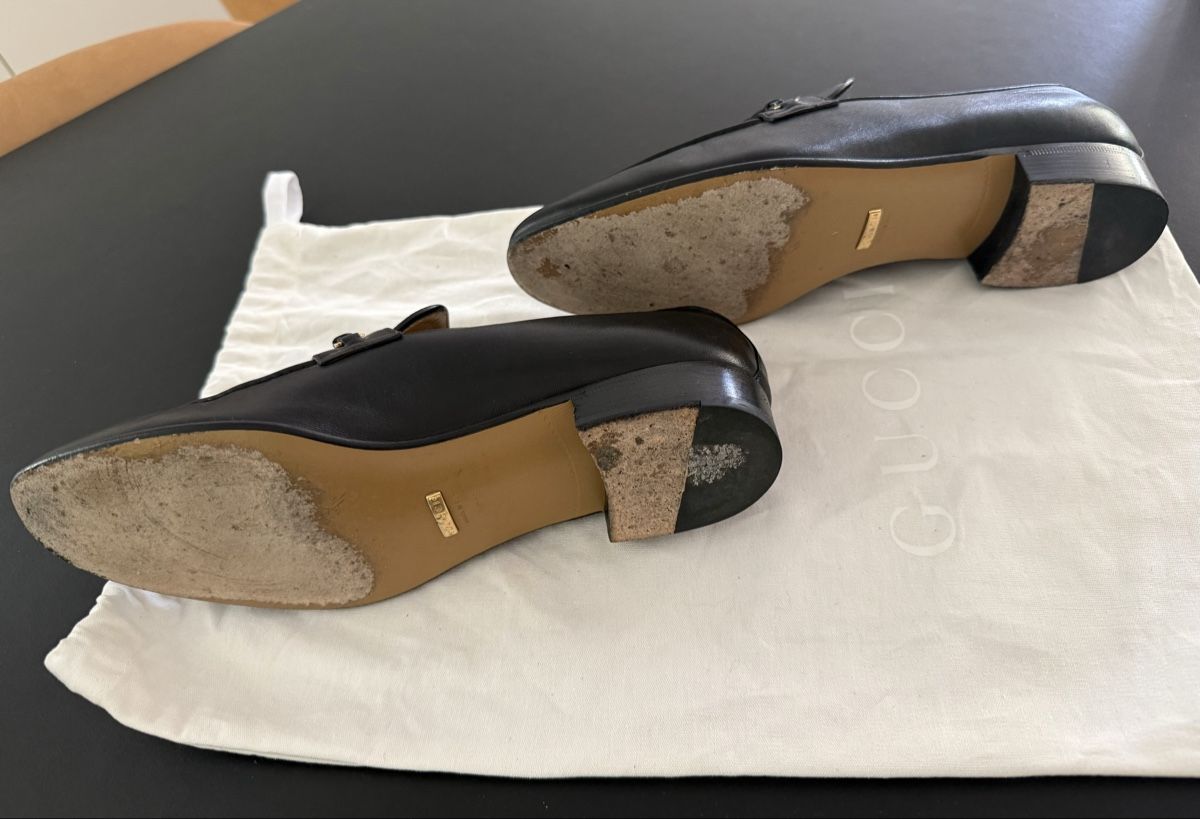 Gucci Scarpe da donna: Gucci Loafer, schwarz Leder, Grösse 39,5 – Usato da Basel venduto da Seimenboh 3