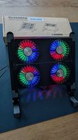 RGB Notebook Ständer mit 4 Lüftern & OVP