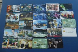 Lot de taxecard  Swwiscom