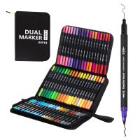 📌 NEU 60stk Aquarell Kunstmarker Farbstift