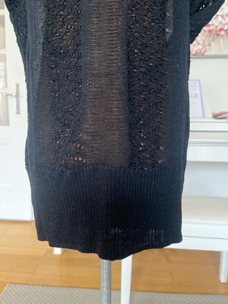 Maglioni & Felpe: Strickpulli, Kurzarm. leicht transparent, H&M, ca. 38 – Usato da Solothurn venduto da Bobesch08 2