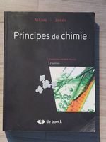 Principe de chimie d'occasion