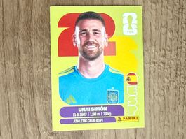 Panini FIFA World Cup 2026 Sticket Unai Simón ESP 2