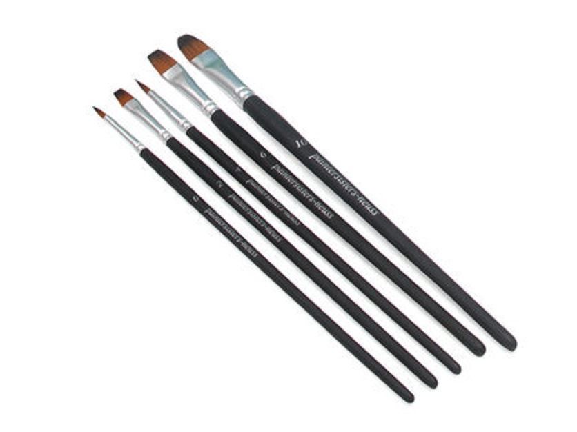 Pinsel: Pinsel Nylon Gemischt Riva 5tlg – Neu und originalverpackt aus Escholzmatt von crazyteam