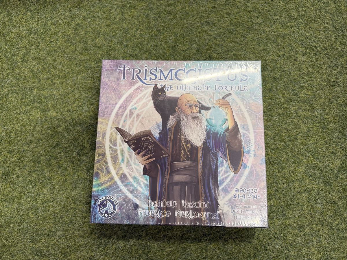 Giochi: Trismegistus Brettspiel – Nuovo e nell'imballaggio originale da Zürich venduto da cpthamandeggs