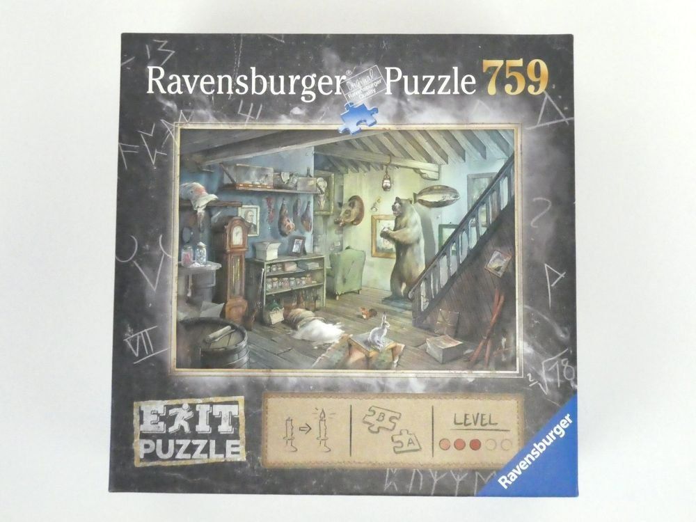 Ravensburger Puzzle: Ravensburger Exit Puzzle Im Gruselkeller 759 Teile – Usato da Sutz venduto da Dalilea