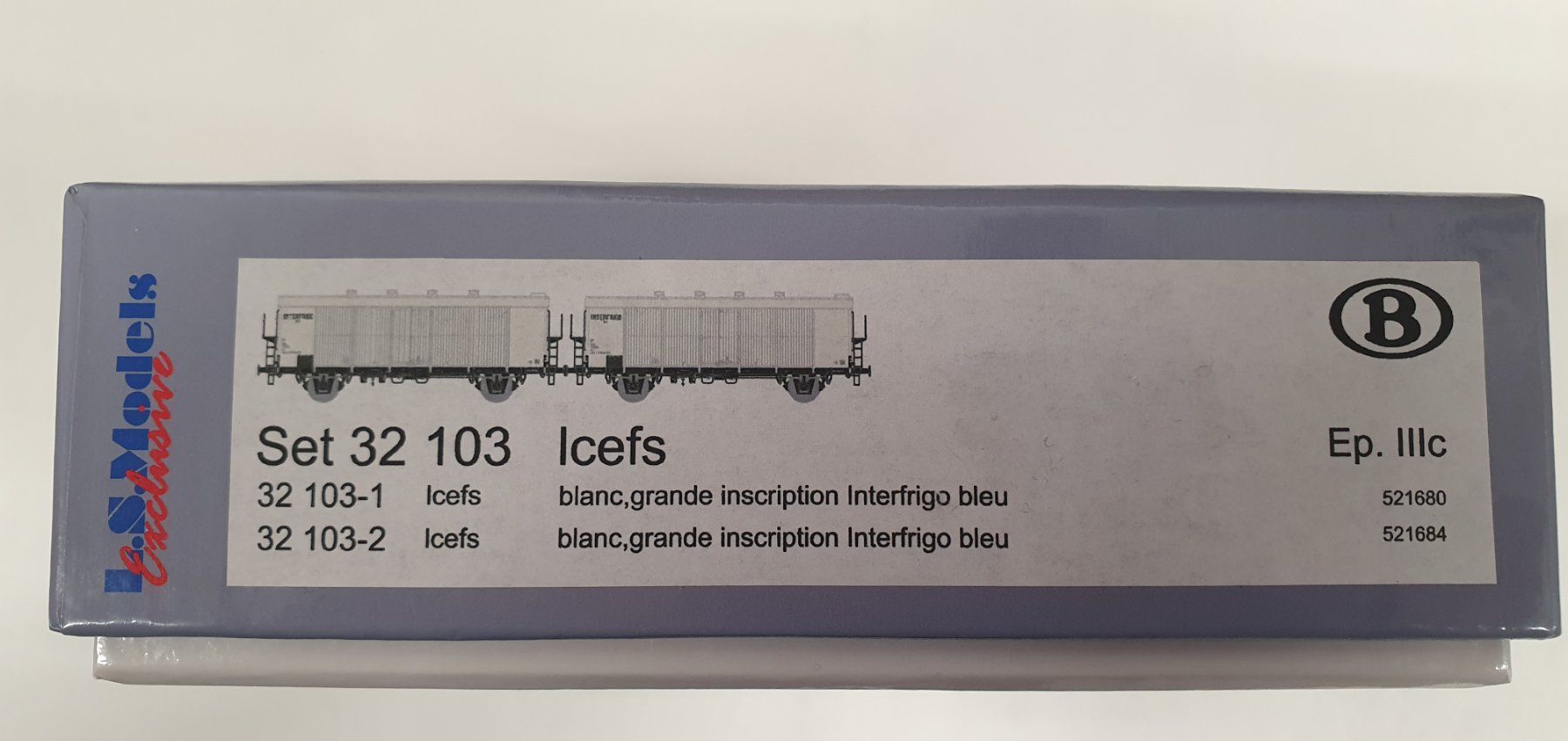 LS Models Modelleisenbahnen: LS Models 32103 SNCB Set Kühlwagen Icefs – Neu und originalverpackt aus Würenlos von juruth 1