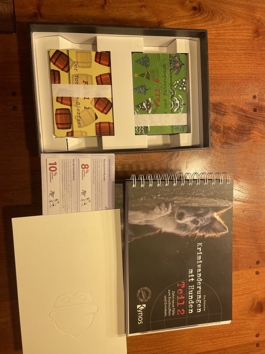 Giochi: Krimiwanderung mit Hund – Nuovo e nell'imballaggio originale da Winterthur venduto da sabinemarie 2