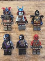 LEGO Ninjago 6 Bösewichte Minifiguren Original